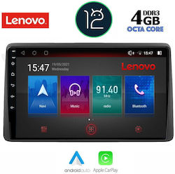 Lenovo Car Audio System for Dacia Duster 2019+ (Bluetooth/USB/AUX/WiFi/GPS/CD) with Touch Screen 10.1"