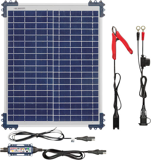 Tecmate Optimate Solarbatterieladegerät 20W Wiederaufladbare Batterien Autobatterien TM522-D2