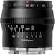 TTArtisan Crop Camera Lens 50mm f/1.2 Fixed for Canon RF Mount Black