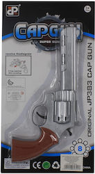 Carnival Gun Silver made of Plastic