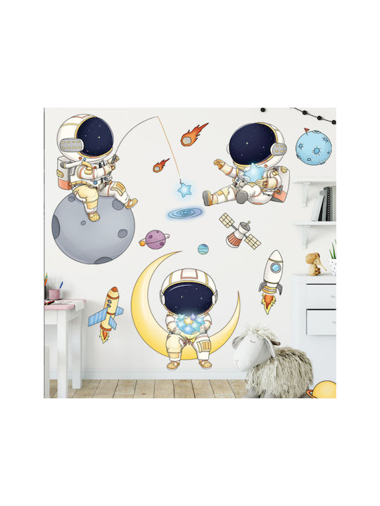 Kinder Wandsticker Wand Astronauten