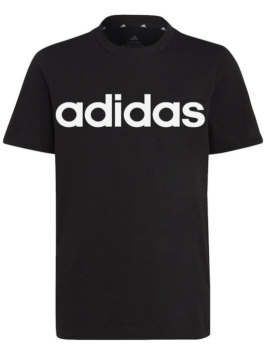 adidas Παιδικό T-shirt Μαύρο Essentials Linear