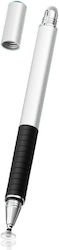 Techsuit JC02 Touch Stylus Silver White KF232681