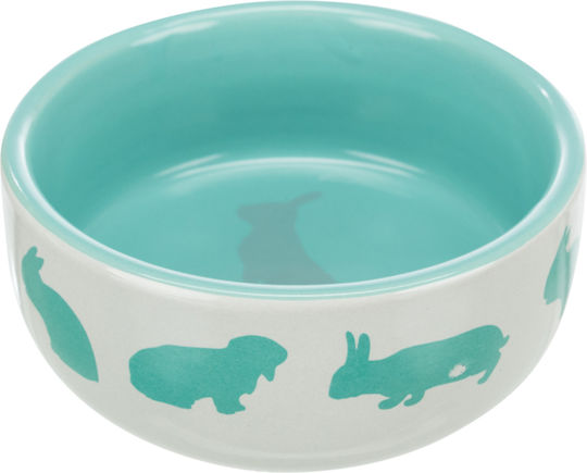 Trixie Ceramic Bowl Food Bowl for Rabbit 250ml