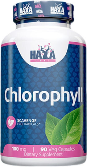 Haya Labs Chlorophyll 100мг 90 вегетариански капсули