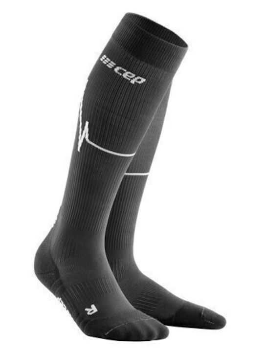 CEP Heartbeat Running Socks Black 1 Pair