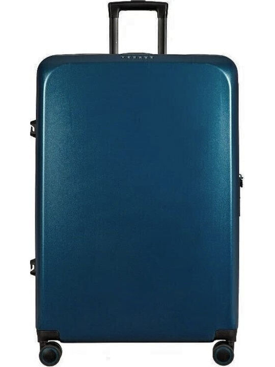 Verage Freeland Große Hartschale Blaue Reisekoffer Mit 4 Rädern Höhe 79cm