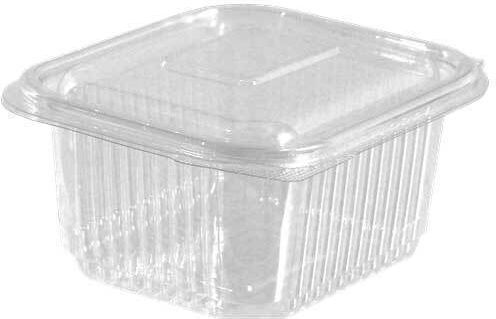 Ready Disposable Plastic PET Tableware for Cold 375ml Transparent 100pcs