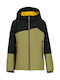 Kaarst Waterproof Kids Casual Coat Long Hooded Green