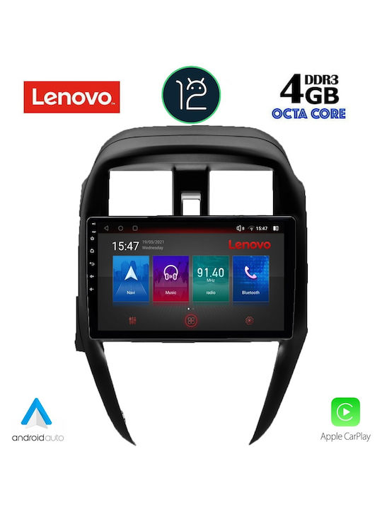 Lenovo Sistem Audio Auto pentru Nissan Însorit / Almera Sunny / Almera 2015-2016 (Bluetooth/USB/AUX/WiFi/GPS/Partitură) cu Ecran Tactil 10.1"