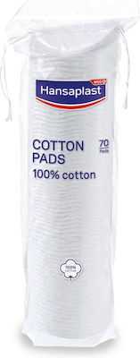 Hansaplast Cotton Cares Cotton Pads for Makeup Removal 70pcs