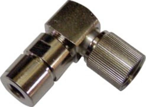 Ultimax Clamp Unghiular V9209 2.5c2v Convertor Conector F masculin în Conector F masculin Argintiu 10buc