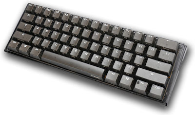 Ducky One 3 Gaming Mechanical Keyboard 60% with Cherry MX Speed Silver switches and RGB lighting (English US) Aura Black