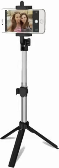 Andowl Selfie Stick Τρίποδο Κινητού Bluetooth Μαύρο