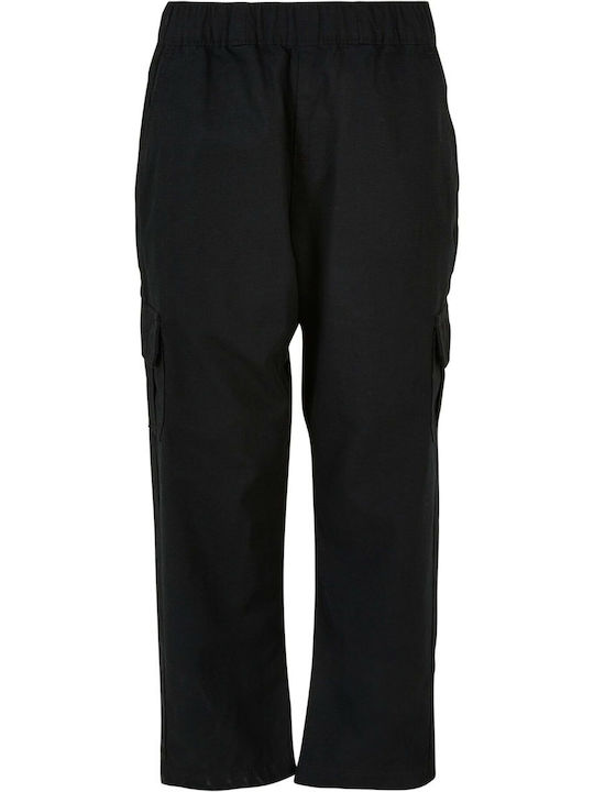 Urban Classics Pantaloni cargo copii din material textil Negru