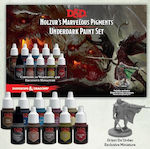 The Army Painter D&D Underdark Σετ Χρώματα Μοντελισμού 12ml 10τμχ