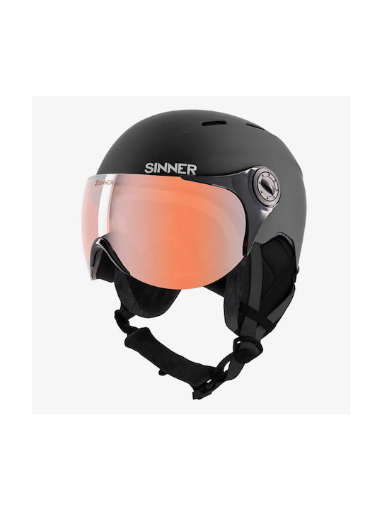 Sinner Typhoon Helmet for Ski & Snowboard Matte...