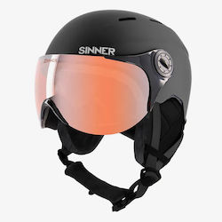 Sinner Typhoon Κράνος για Σκι & Snowboard Matte Black Sinner Typhoon Κράνος για Σκι & Snowboard Matte Black