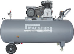 Maestro MAC-200PC Einphasig Luftkompressor mit Leistung 3hp und Lufttank 200Es 100007 Maestro MAC-200PC Einphasig Luftkompressor mit Leistung 3hp und Lufttank 200Es 100007