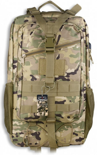 Albainox Barbaric Militärischer Rucksack Rucksack Multicam Coyote 38Es