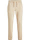 Trousers Elastic Oxford Tan