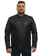 Herren Lederjacke Adrian - Schwarz