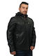 Herren Lederjacke Henry - Schwarz