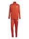 Sportswear Basic Σετ Φόρμας Γυαλιστερό με Λάστιχο Πορτοκαλί