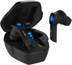 Sades Wings 100 Pro In-ear Bluetooth Handsfree Ακουστικά με Θήκη Φόρτισης Μαύρα