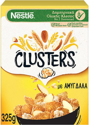 Nestle Δημητριακά Σίτου Clusters Αμύγδαλα Ολικής Άλεσης 325gr