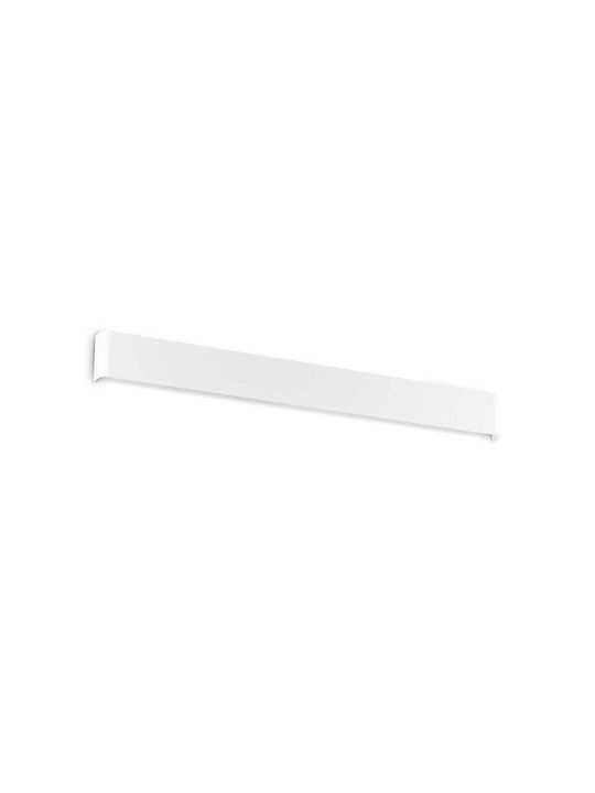 Ideal Lux Delta AP Φωτιστικό Τοίχου LED Λευκό 110x9x3.5εκ.