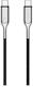 Cygnett Braided USB 2.0 Cable USB-C male - USB-C Μαύρο 1m CY2675PCTYC
