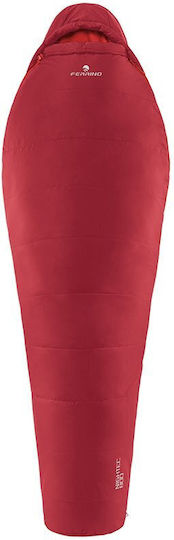 Ferrino Sleeping Bag Μονό 3 Εποχών Nightec 800 Red