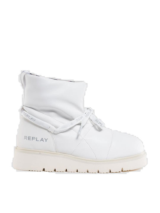 Replay Women's Boots White