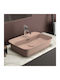 Ideal Standard Ipalyss Надеждна мивка Порцелан 55x38x14.5см Розов