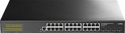 Cudy GS2024S2 Unmanaged L2 Switch με 24 Θύρες Gigabit (1Gbps) Ethernet και 4 SFP Θύρες