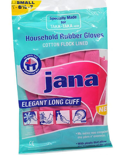 Jana Γάντια Καθαριότητας Kunststoff Groß Rosa 1Stück