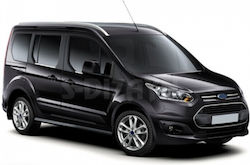 S-dizayn Декоративни стикери за автомобилни прозорци за Ford Transit Connect 4бр