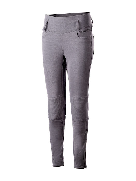 Alpinestars Banshee Women's 4 Season Motorcycle Pants Melange Gray