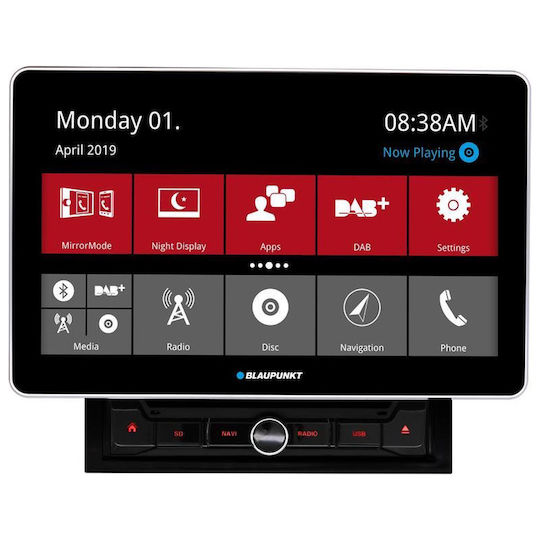 Blaupunkt Ηχοσύστημα Αυτοκινήτου για Honda Jazz (Bluetooth/USB/WiFi/GPS/Apple-Carplay/Android-Auto) με Οθόνη Αφής 10.1"