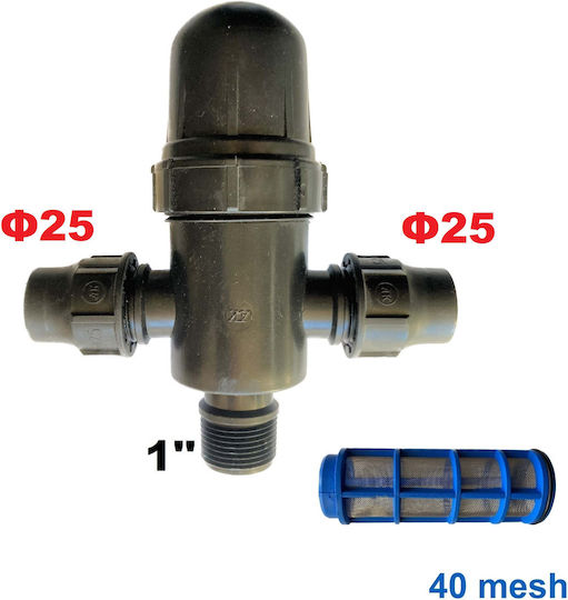 Palaplast 3486/3043 Φίλτρο Γραμμής 25x1"x25 40Mesh