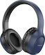 Borofone Fără fir Bluetooth On Ear Căști cu 20 ore de Funcționare Albastru marin