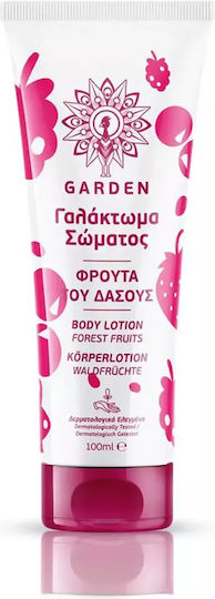Garden Waldfrüchte Feuchtigkeitsspendende Lotion Körperpflege für Trockene Haut 100ml
