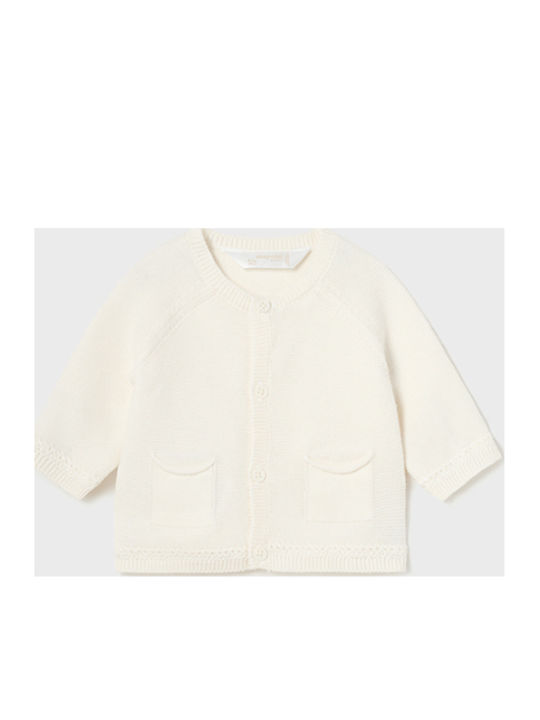 Mayoral Cardigan pentru copii Ecru