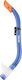 Tech Pro Lino Snorkel Blue with Silicone Mouthpiece