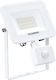 Sylvania Waterproof LED Flood Light 28W Natural White with Motion Sensor IP54