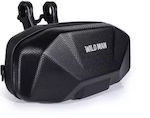 Impermeabil WILDMAN sac de bicicletă X9 reflectorizant electronic Scooter și biciclete sac de ghidon frontal Impermeabil 3,5L Negru