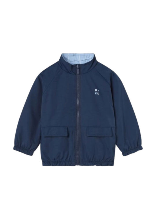 Mayoral Kids' Bomber Short Windproof Double Sid...
