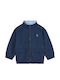 Kids' Bomber Short Windproof Double Sided Navy Blue Nautico