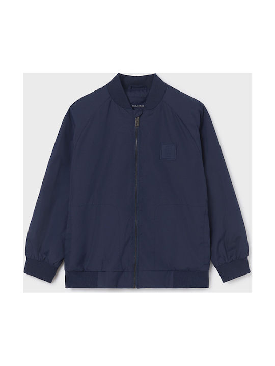 Mayoral Παιδικό Bomber Κοντό Αντιανεμικό Navy Μπλε